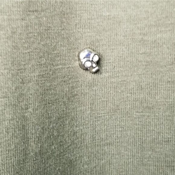 Xray olive tshirt with skulls - Picture 4 of 8